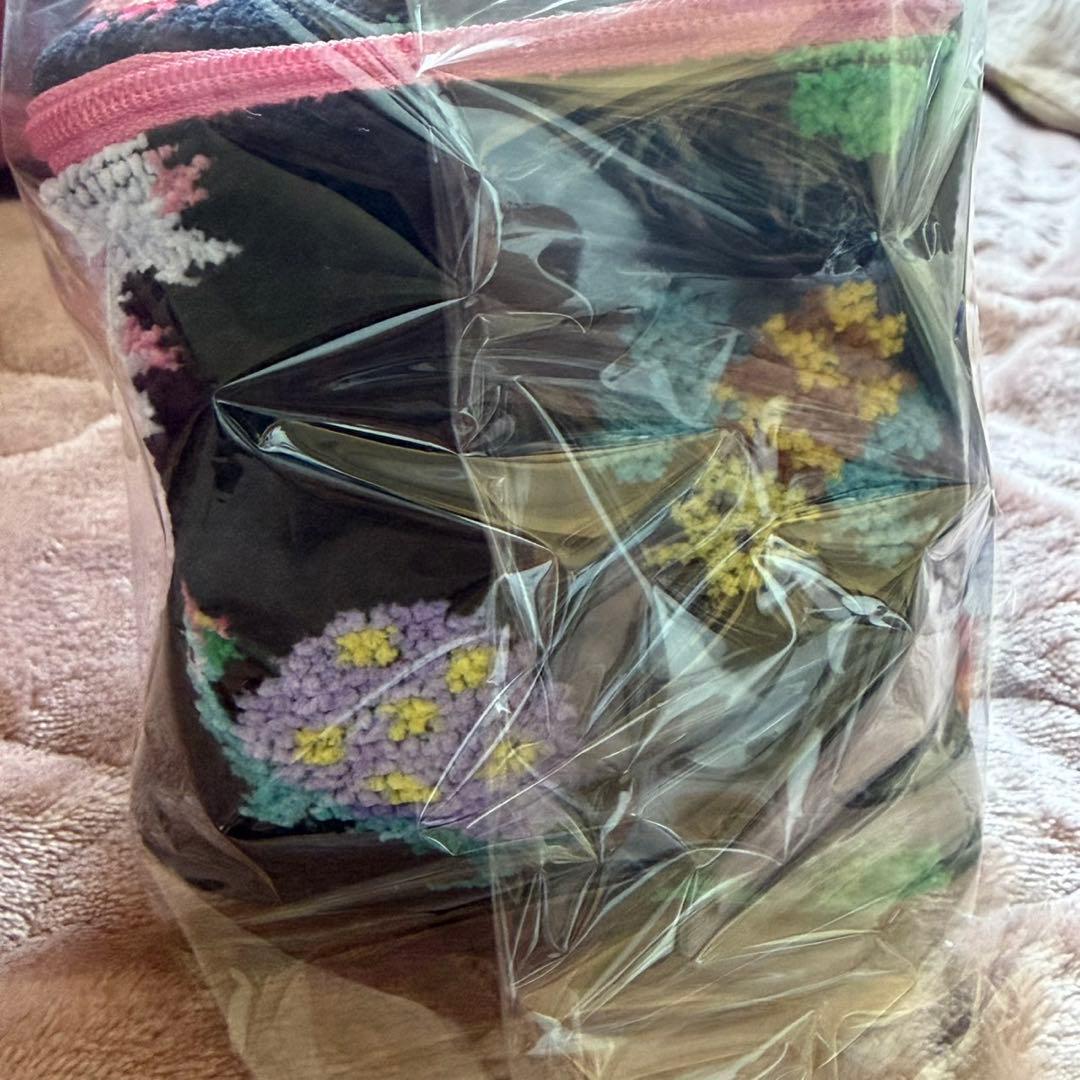 FEILER❤︎神崎恵コラボ❤︎バニティポーチ　ネイビー❤︎新品未使用