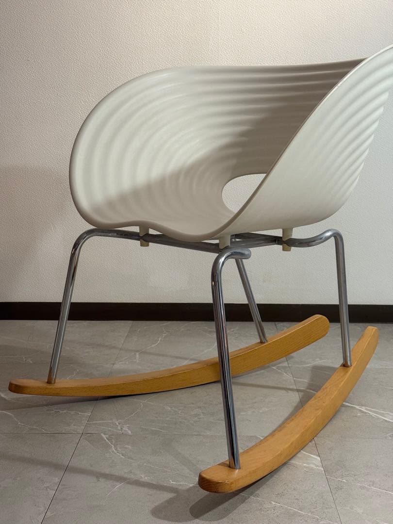 トムバックチェア（ロッキングチェア仕様）ホワイト