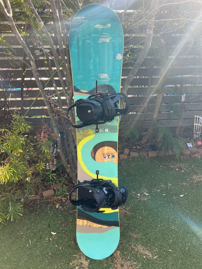 BURTON CUSTOM スノーボード バインディング付き