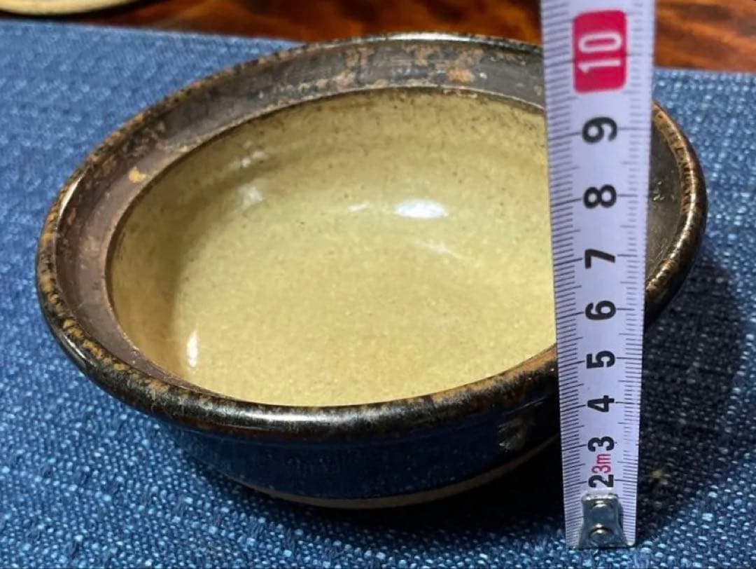 出西窯の黒い陶器製蓋つき煮物椀グラタン皿2個セット