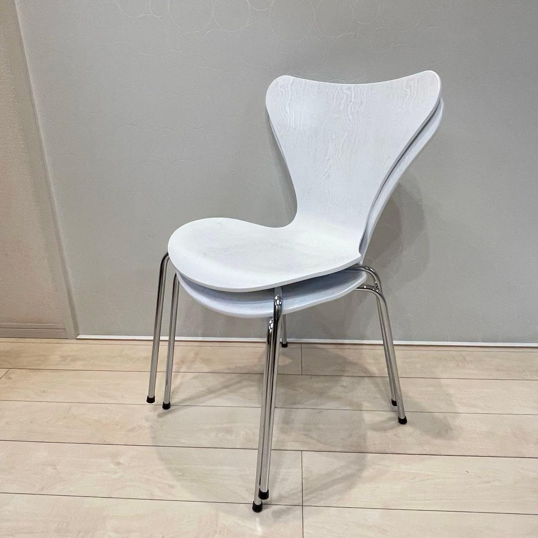 美品 セブンチェア プライウッドチェア スタッキング リプロダクト 2脚セット