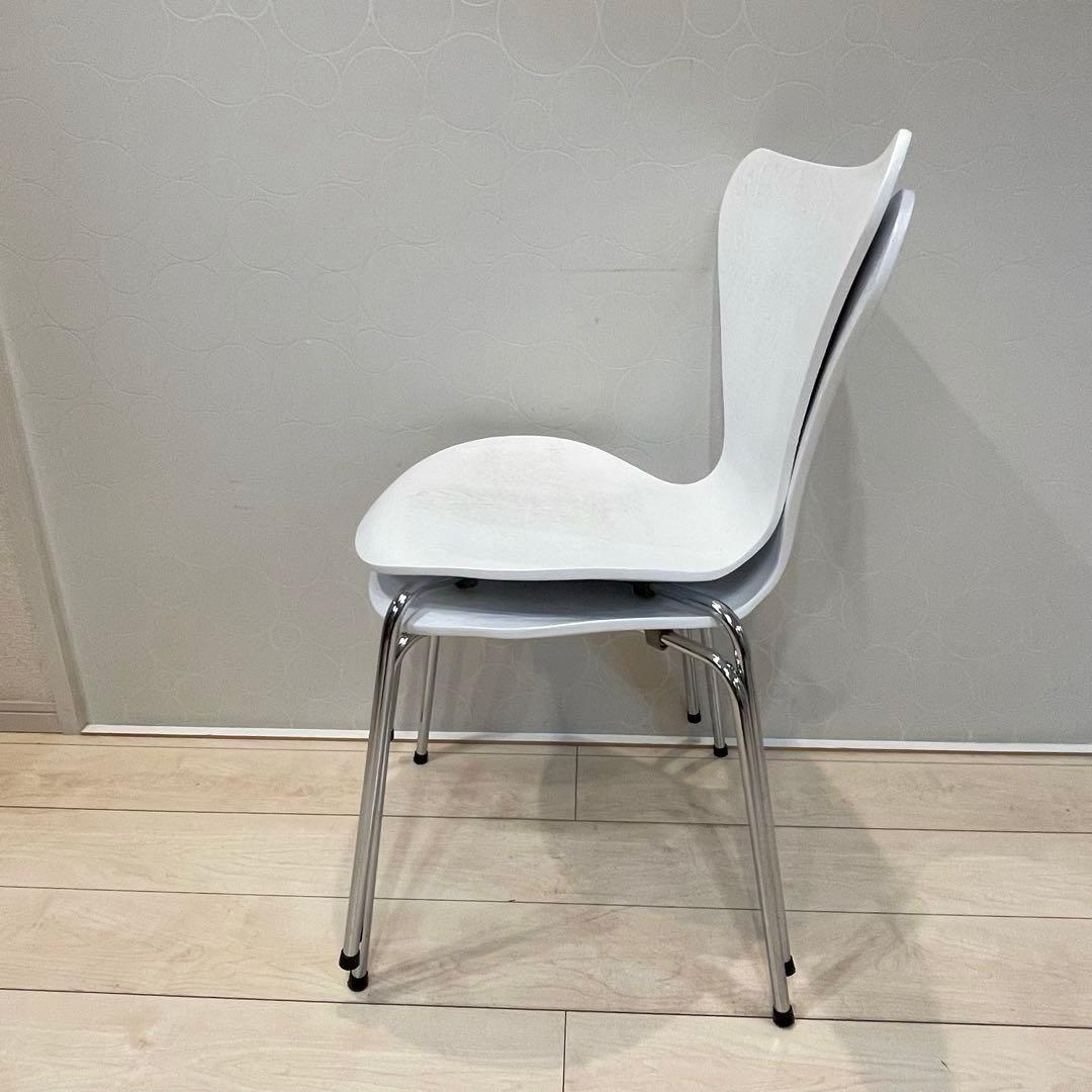 美品 セブンチェア プライウッドチェア スタッキング リプロダクト 2脚セット