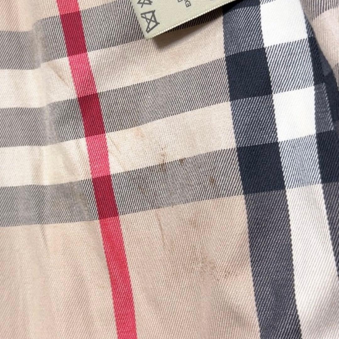 ☆BURBERRY LONDON☆ブラックトレンチコート メガチェック　ベルト付