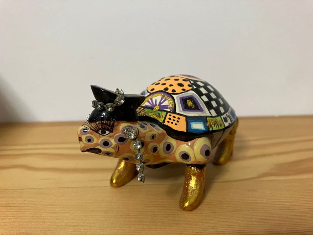 希少 TOMS Drag /トムズ　ドラッグ　亀　置物