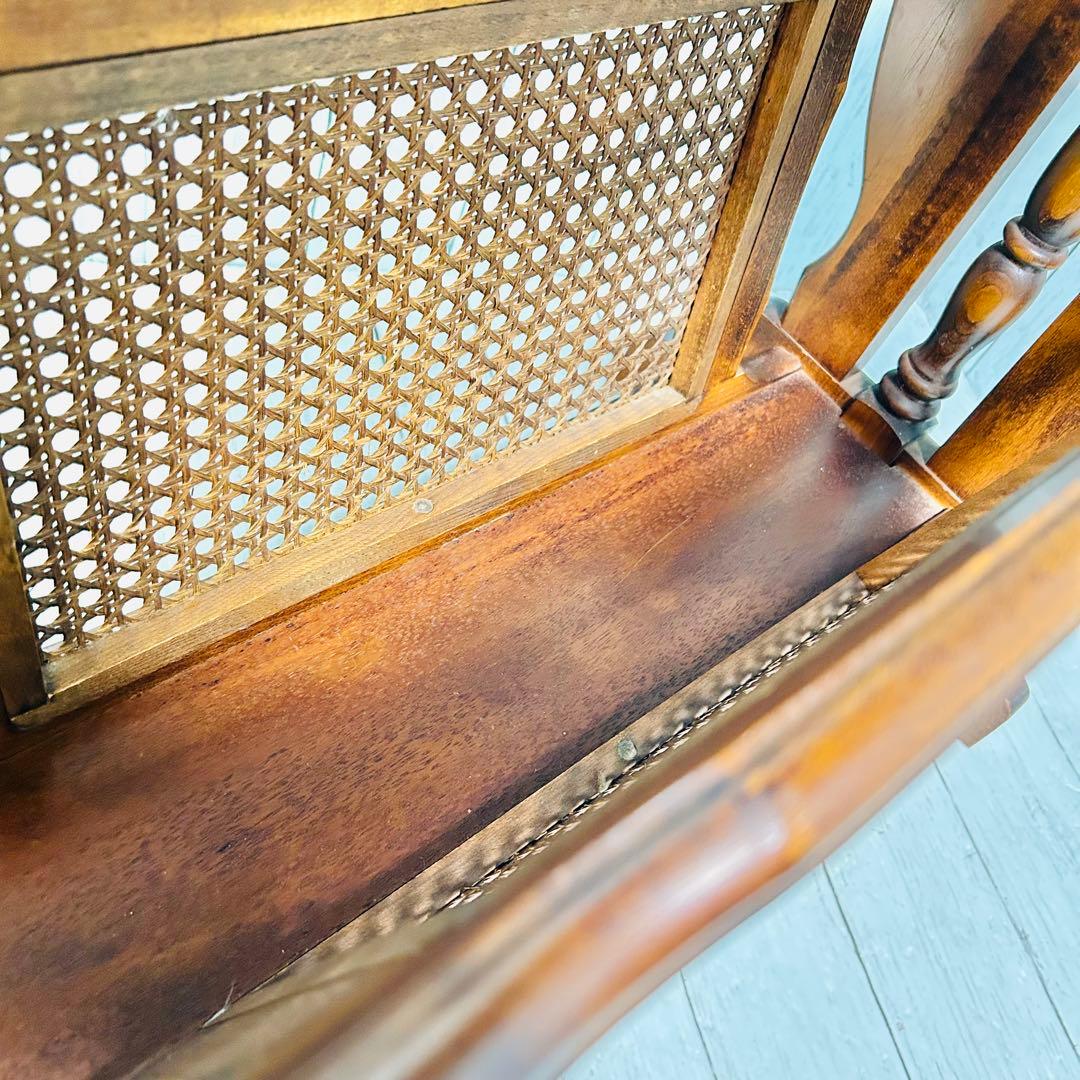 カリモク　karimoku オールド　サイドテーブル　マガジンラック　昭和レトロ