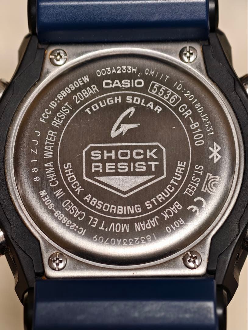カシオCASIO G-SHOCK GR-B100（ケースあり)