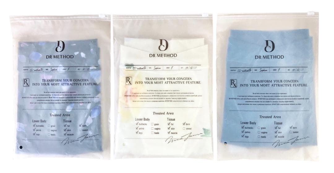 ★未使用★ ドクターメソッド スリビー 骨盤補整ガードル Mサイズ 3点セット