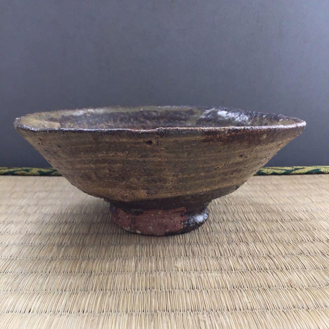 茶道具　茶碗　平茶碗　宗歩作　共箱　S1017CW
