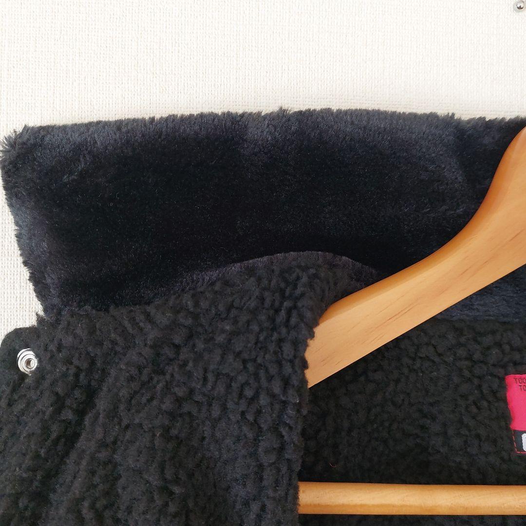 の*り様 クリームソーダ　ボア ブルゾン　カスリ柄　ネップ柄　ピンクドラゴン