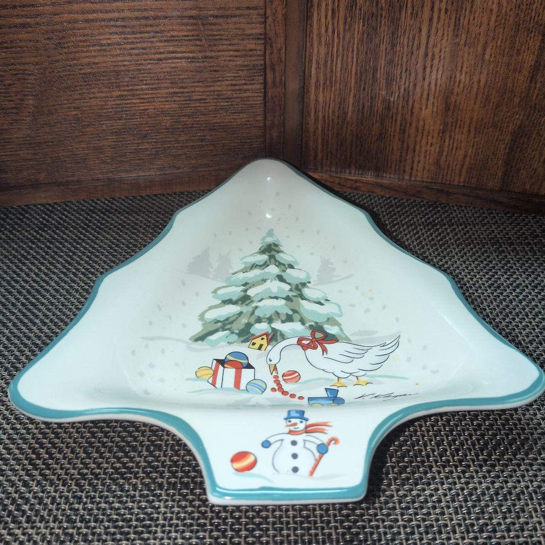 クリスマスツリー型皿 V. Kagan8枚セット