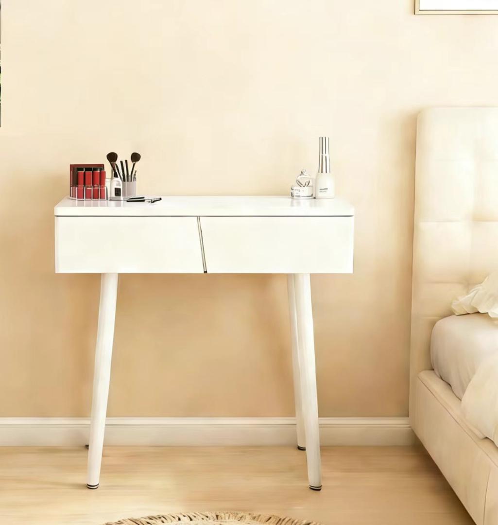 ホワイトドレッサー 訳あり品　写真をご確認 デスクのみ J106-80-01