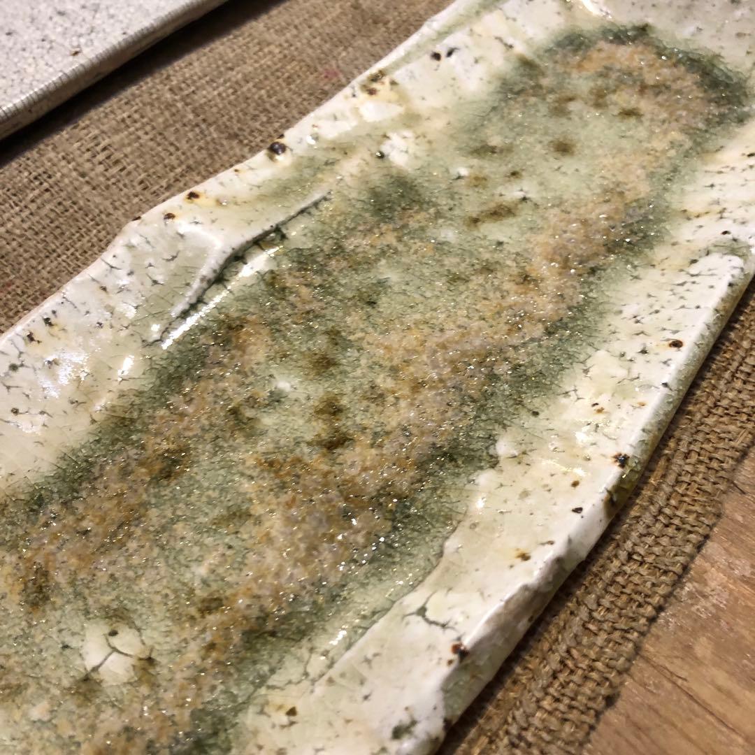 おしゃれな長い皿￼1枚ずつ合計2枚￼