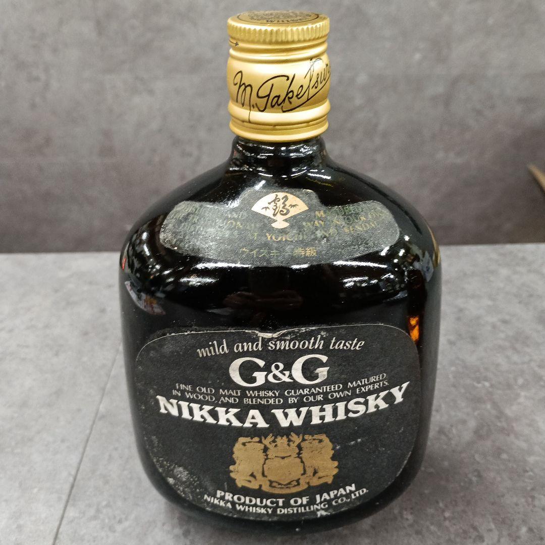 NIKKA WHISKY G&G Gold & Gold 2本セット　未開栓