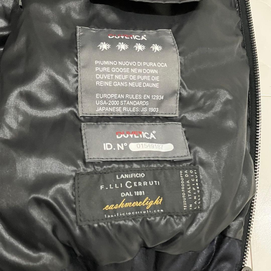 【極美品】 デュベティカ FEBEDUE カシミア混 ダウンベスト コラボ XL