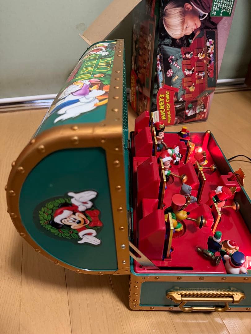 【ミッキーズ ミュージカルトイチェスト 】Xmas オルゴール