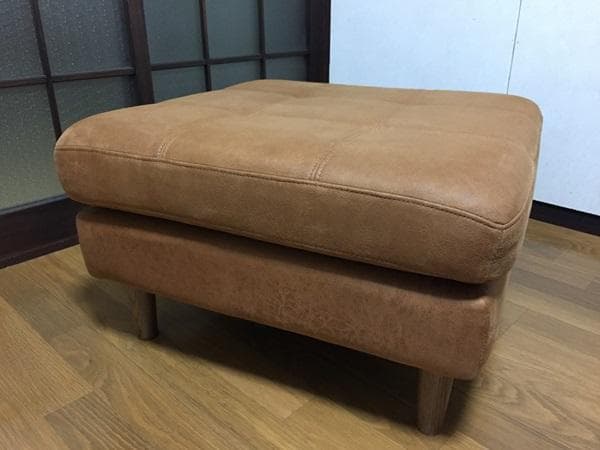 Ｙ 触り心地良いソファ‼ 関家具 RELAX FORM オットマン キャメル