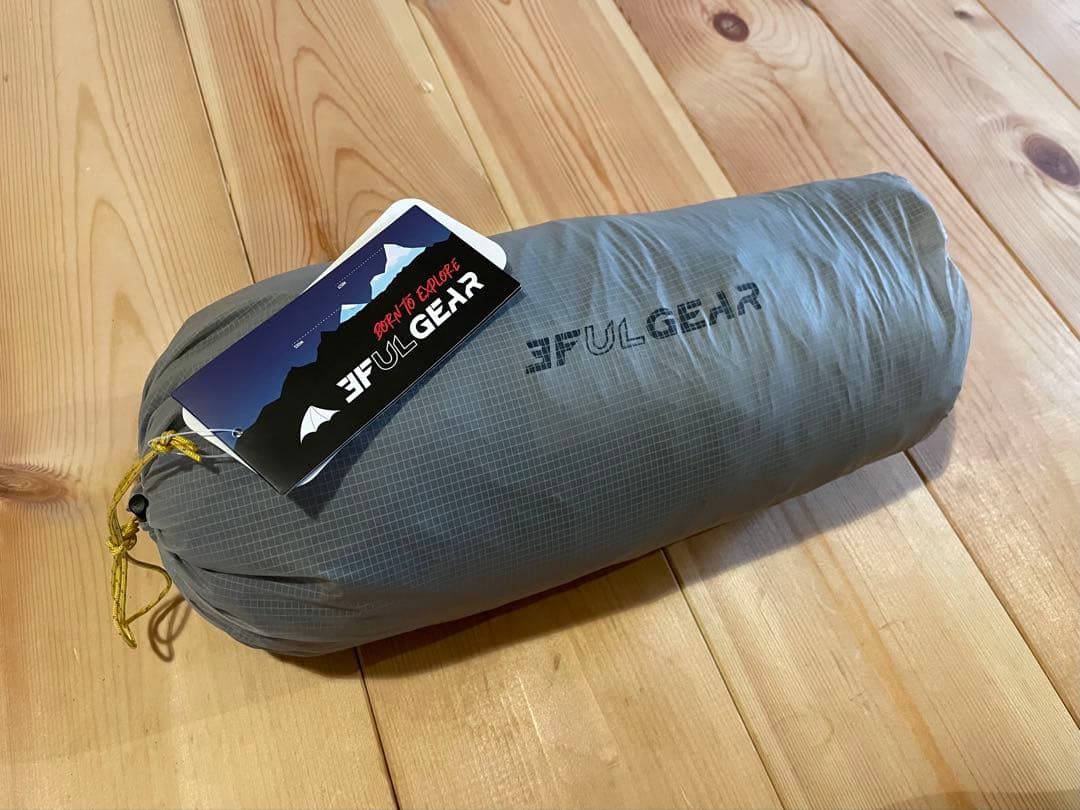 未使用 3F UL GEAR ソロ 超軽量 登山 テント グランドシート