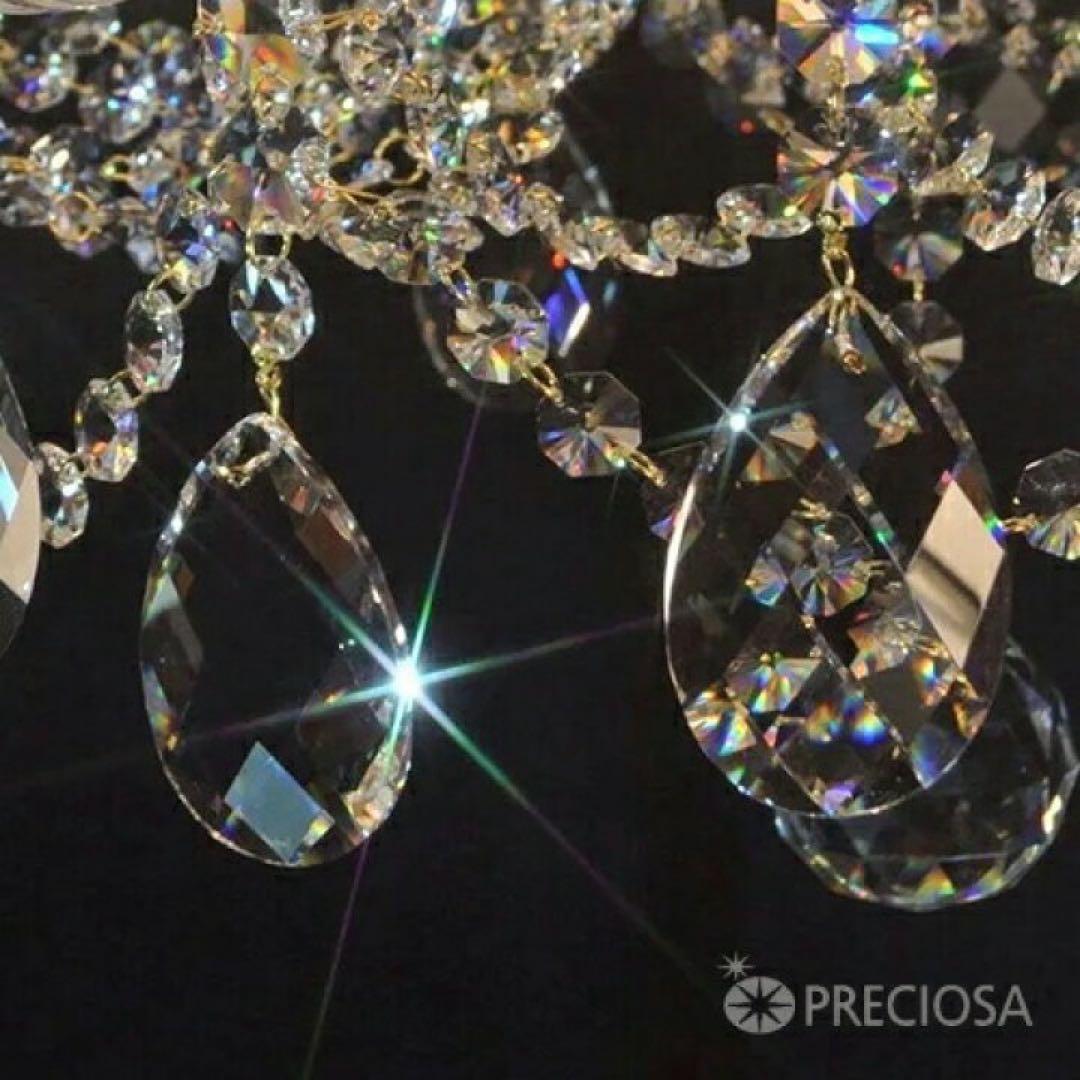 ART.082/6 PRC　６灯シャンデリア チェコ製PRECIOSA