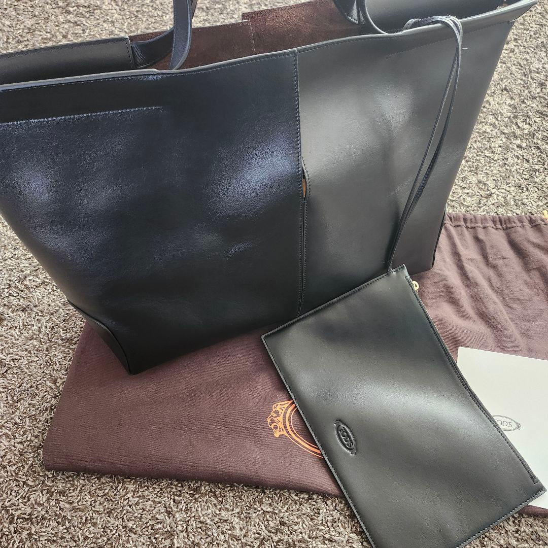 【専用】TOD'S Diバッグフォリオ バッグ ミディアム ブラック　渡辺翔太