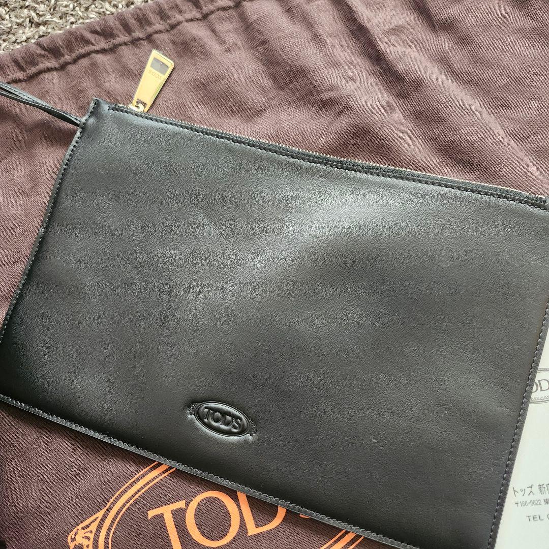 【専用】TOD'S Diバッグフォリオ バッグ ミディアム ブラック　渡辺翔太