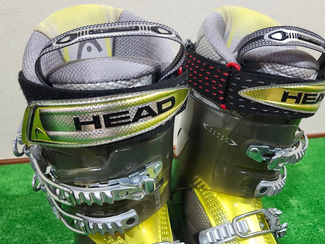 HEAD edge 11 クリアー/イエロー　25.0-25.5 スキーブーツ