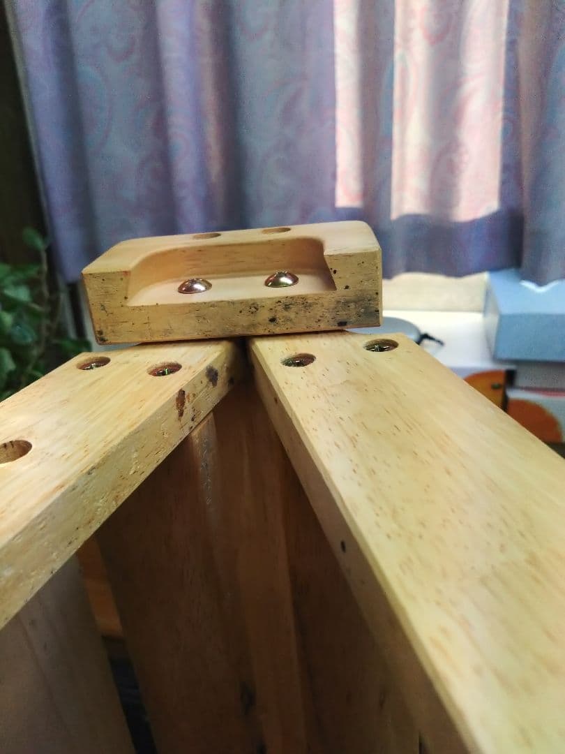 中居木工　ひのきスノコマット 折りたたみマット スプリング付き②