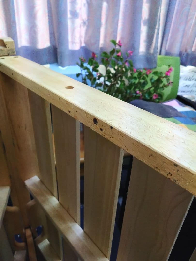 中居木工　ひのきスノコマット 折りたたみマット スプリング付き②