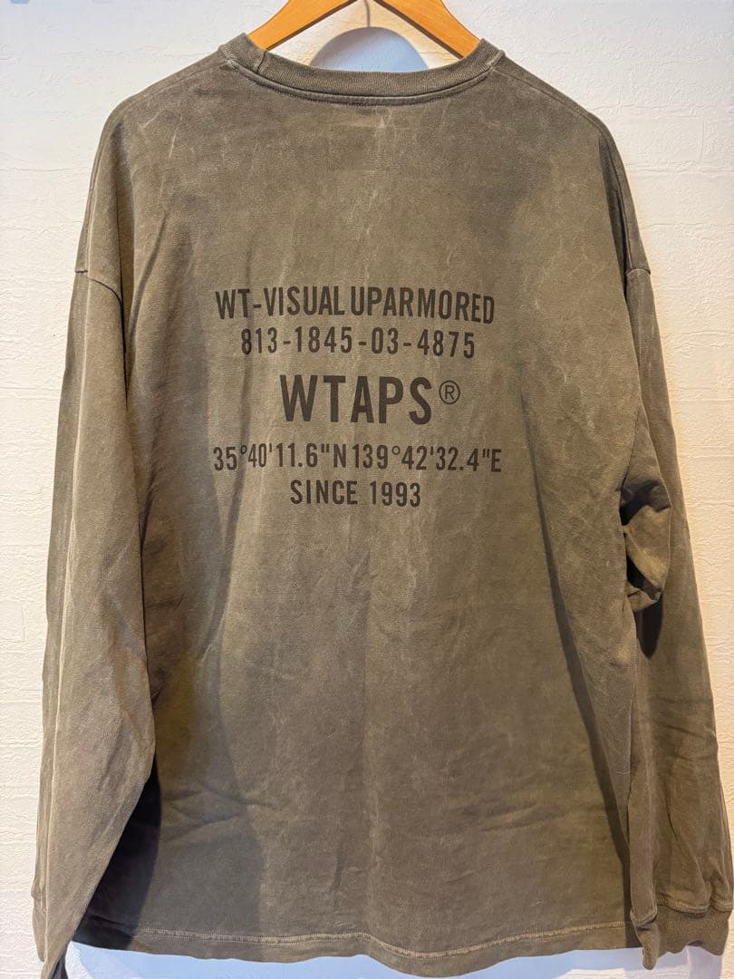 WTAPS /SPEC/LS/COTTON ロングスリーブ Tシャツ
