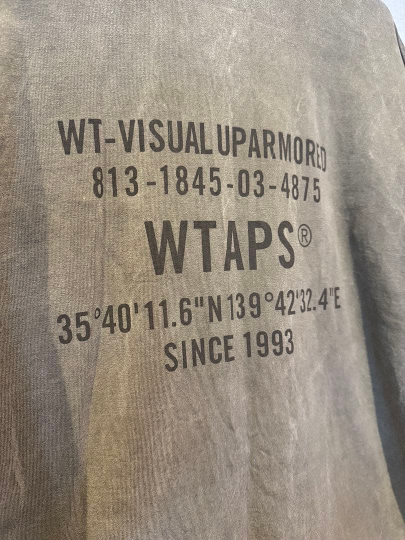 WTAPS /SPEC/LS/COTTON ロングスリーブ Tシャツ