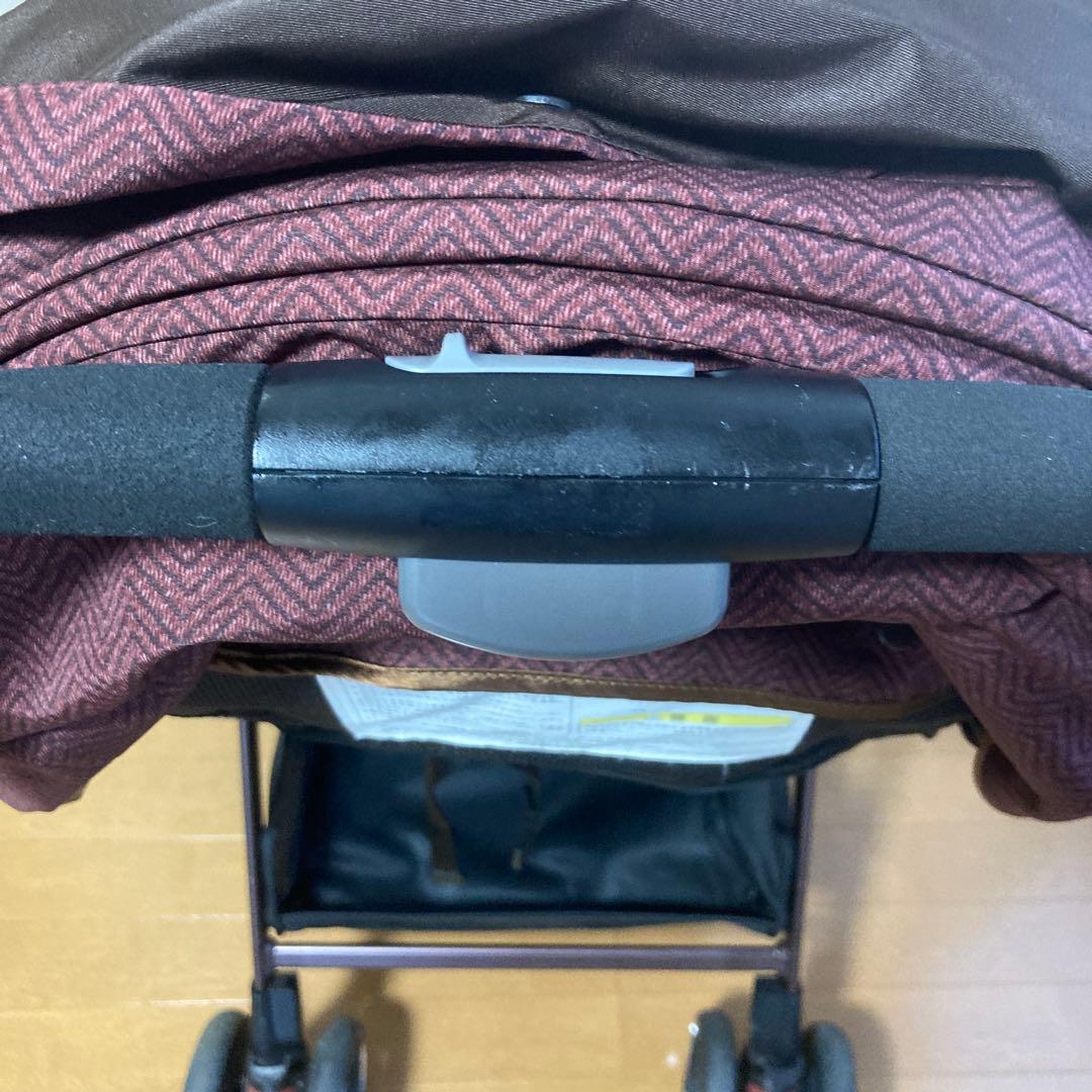 アップリカ　オプティア　プレミアム AB ベビーカー　ラセットブラウン