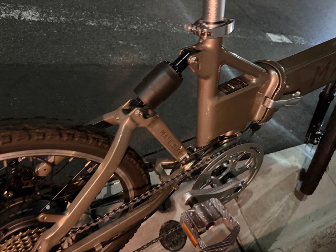 MATE BIKE MATE X Eバイクメイトバイクゴールドカラーメイトシティ