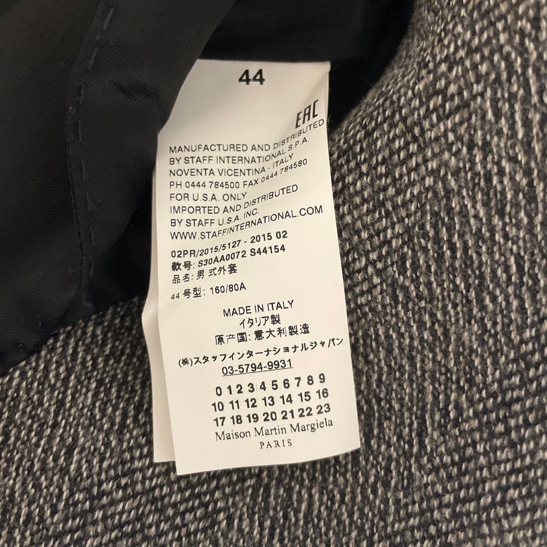 Maison Martin マルジェラ　シングルチェスターコート