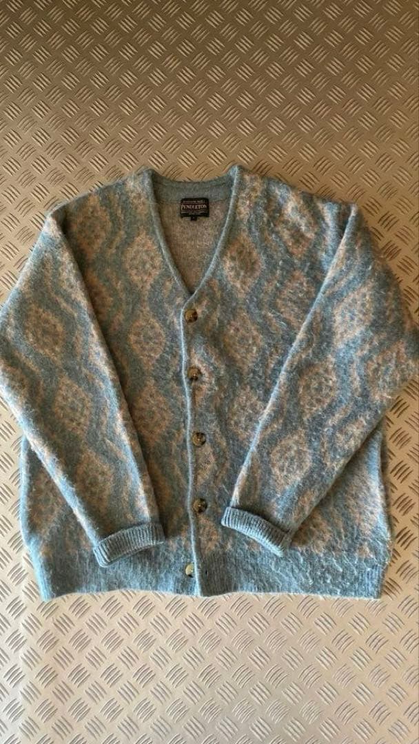 Pendleton ダイヤモンドパターン カーディガン S