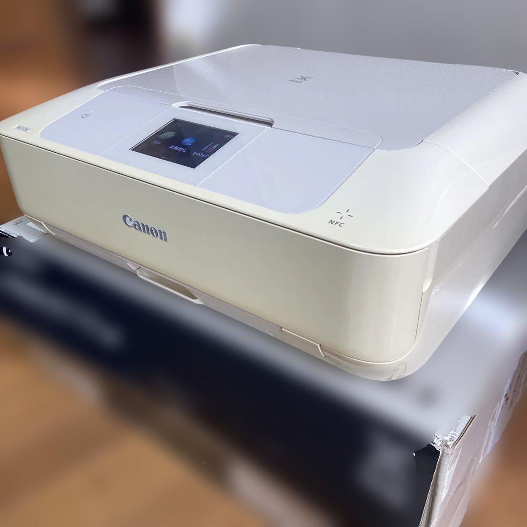Canon プリンター MG7730 白 動作品 印刷枚数(101-150)極少