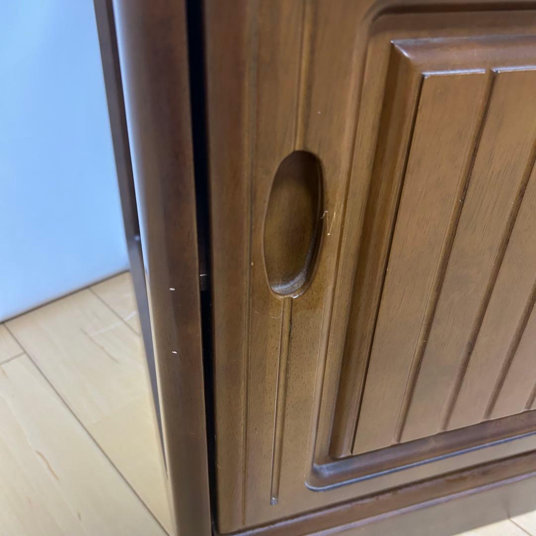 木製　ライティングビュロー　電話台　FAX台　ビューロー　サイドチェスト