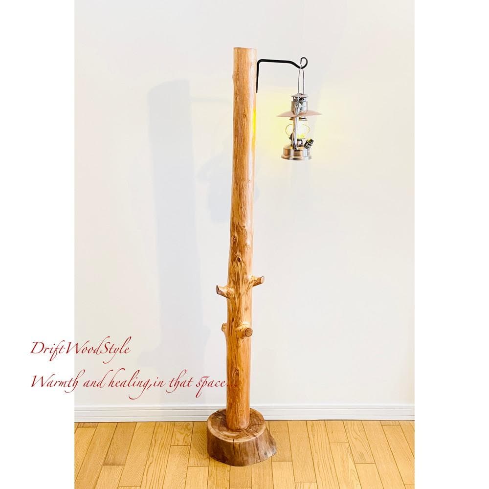 大サイズの天然流木のランプスタンド 置物 北欧 照明 ランタン N9