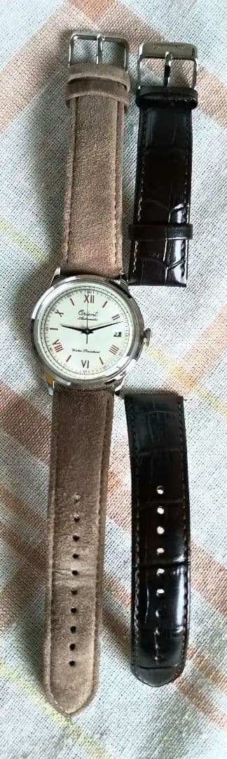 美品 Orient オリエント 自動巻き腕時計 75周年記念モデル