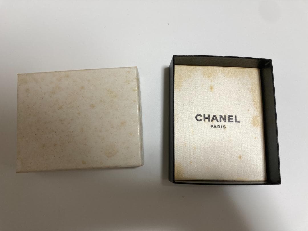 CHANEL シャネル　ヴィンテージ　ココマークハート　チャーム　キーリング