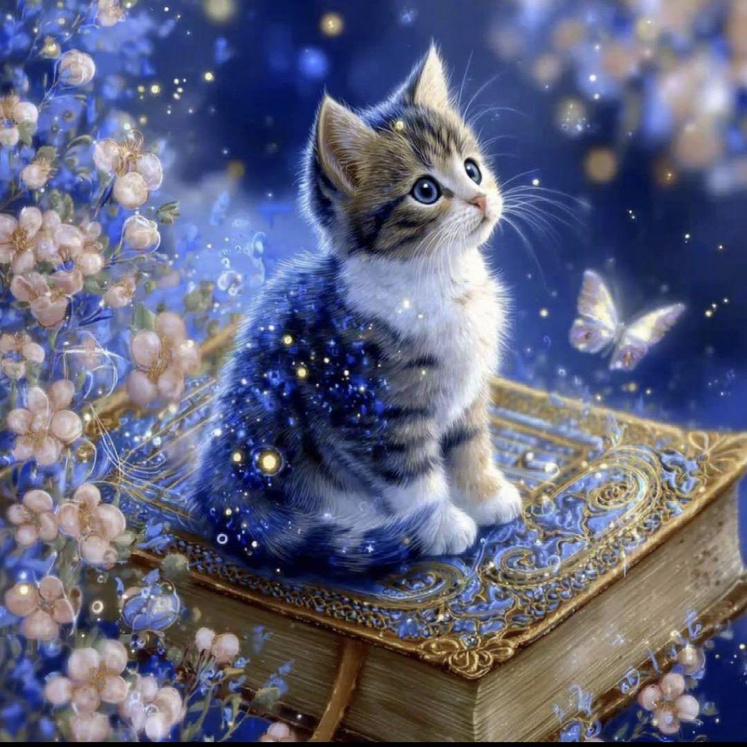 ❀ハンドメイドオーダー用 パネルサンプル❀猫 壱