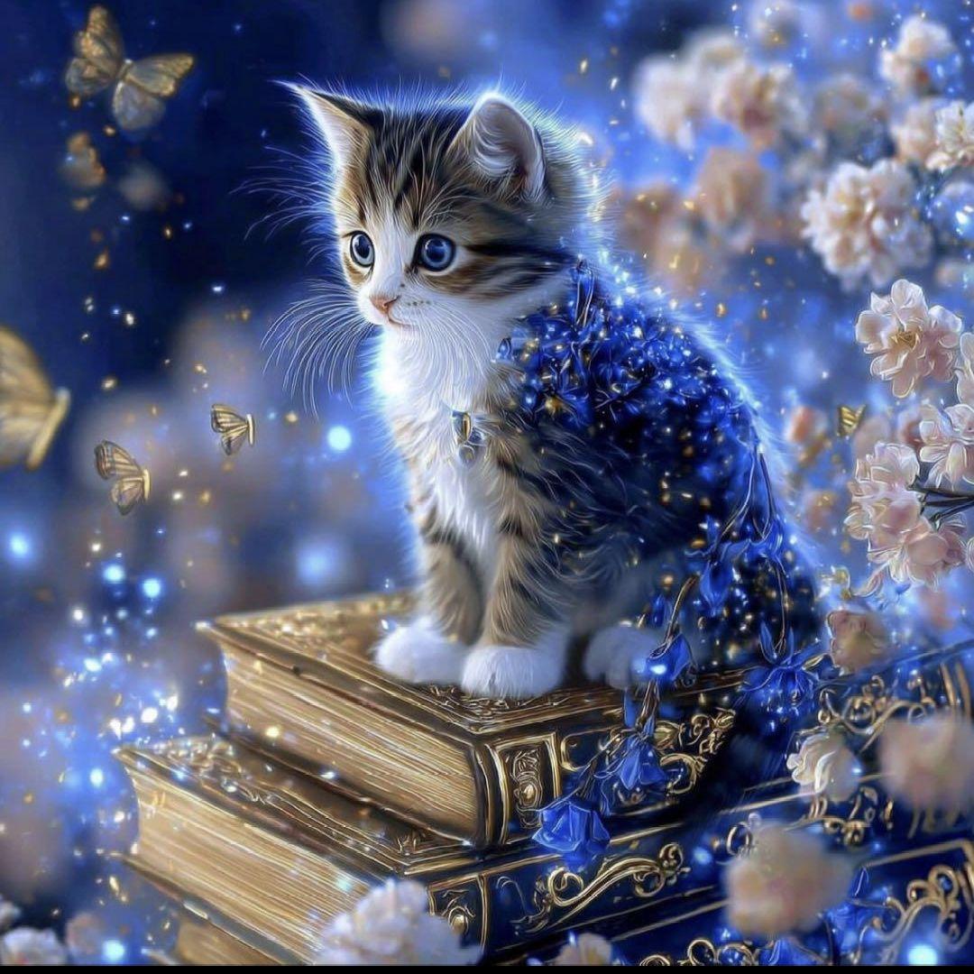 ❀ハンドメイドオーダー用 パネルサンプル❀猫 壱