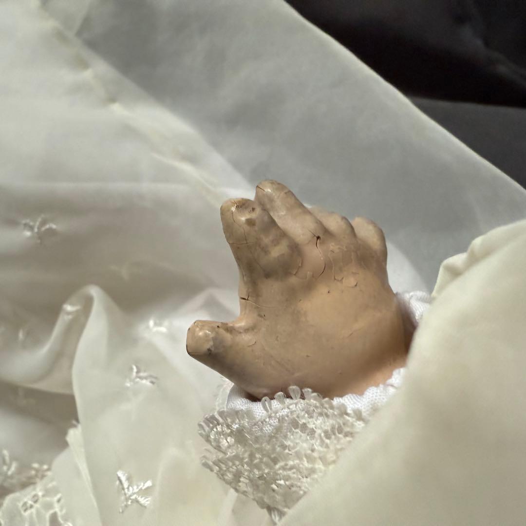 アンティーク　ビスクドール　アーモンドマルセルベビー