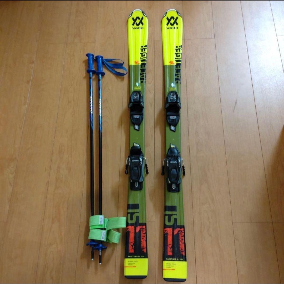 じゅんじー　スキー板　セット　RACETIGER SL 130