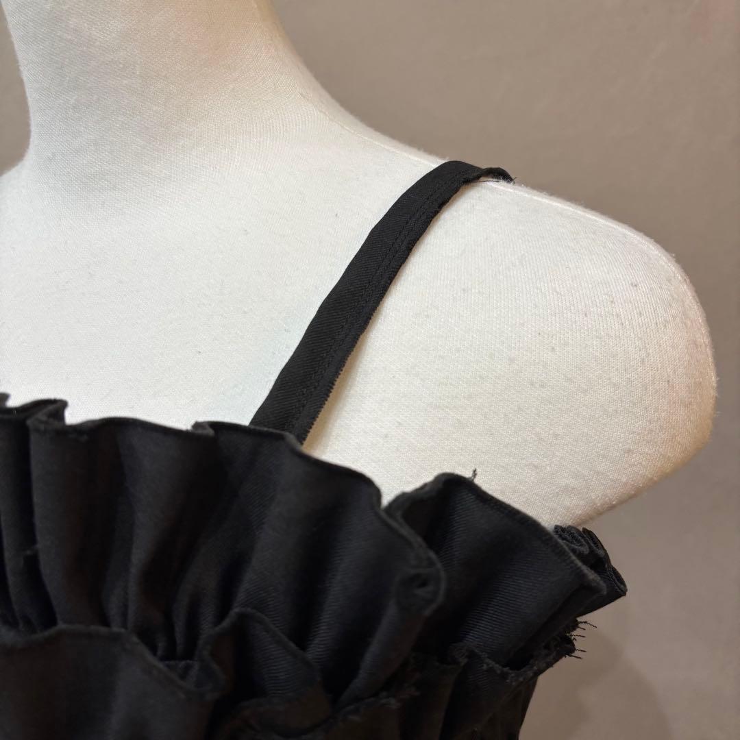 LA PEAU DE GEM buri bare top ベアトップ ブラック