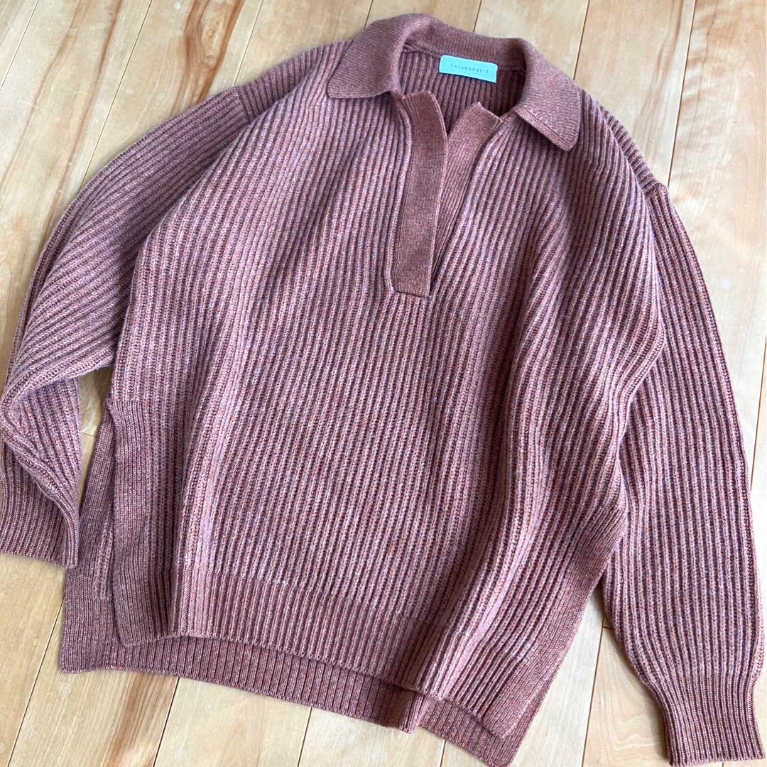 ゆきんこ　　SAYAKA DAVISサヤカデイヴィス　ポロニット　ブラウン