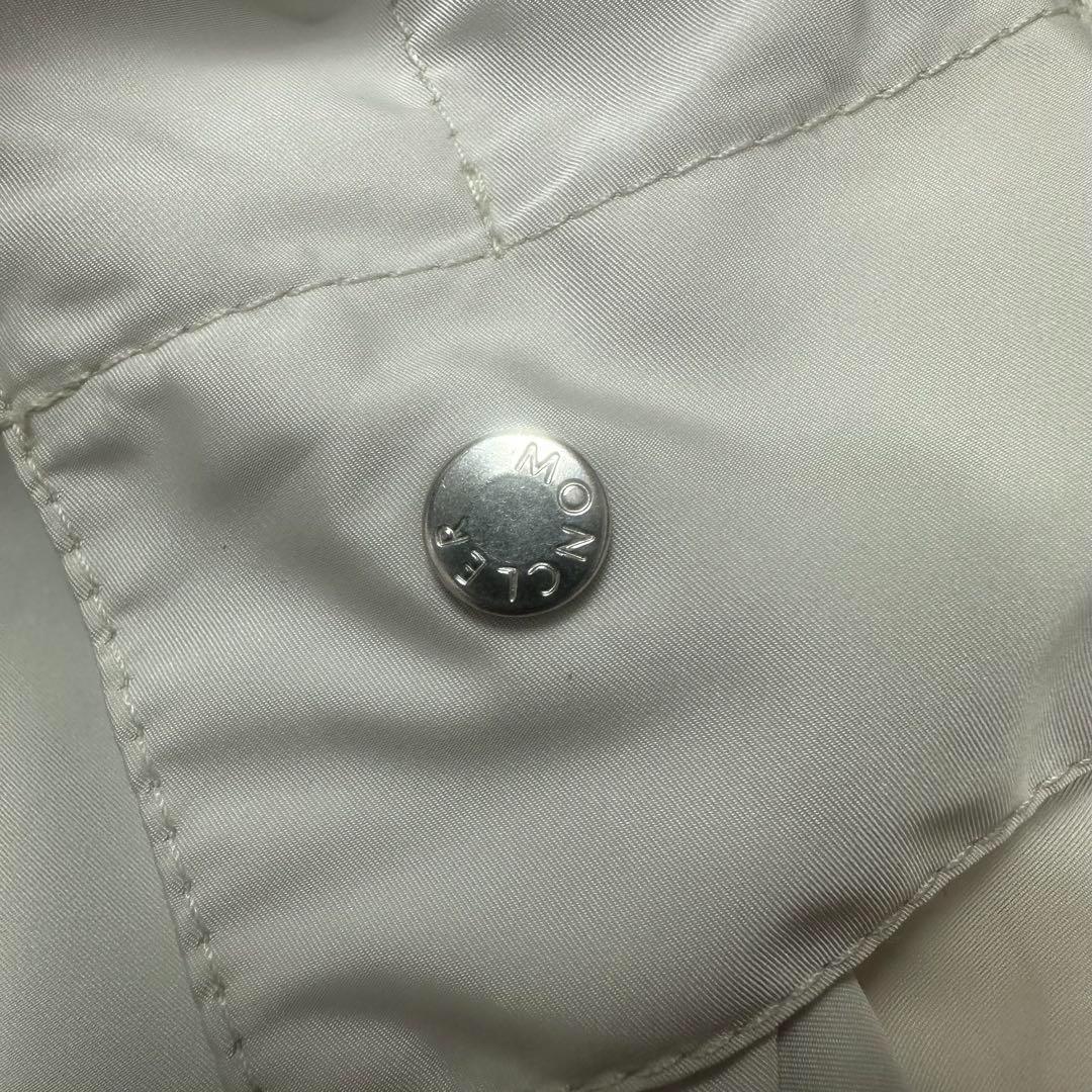 モンクレール×サカイ　2way ナイロンコート　フード　ライトグレー