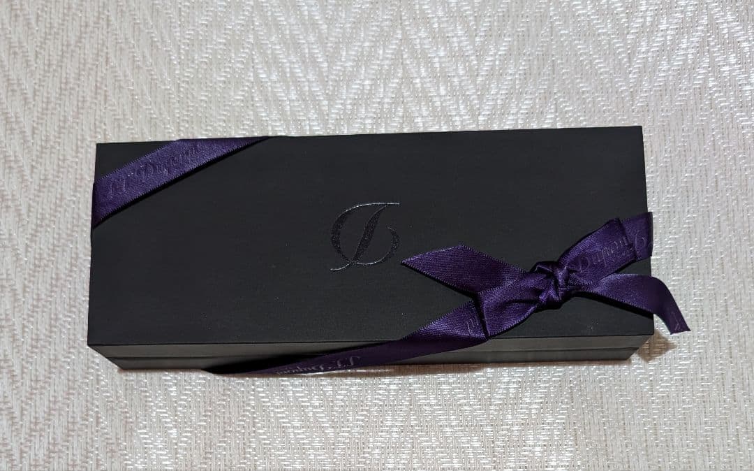 ★美品【未使用】デュポン 14K 585 F カートリッジ式 万年筆 インク有