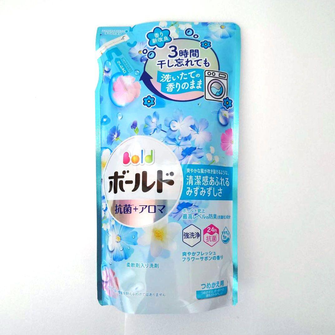 P＆G　ボールド　フラワーサボン　　抗菌＋アロマ　洗濯用洗剤　400g　40袋