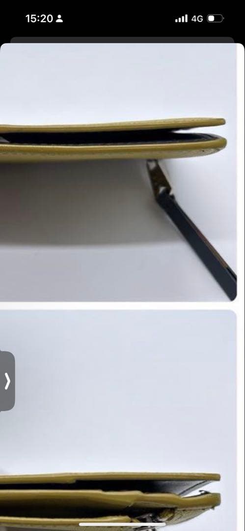 現行 ポールスミス ブライトストライププラー マネークリップ イエロー系 ロゴ