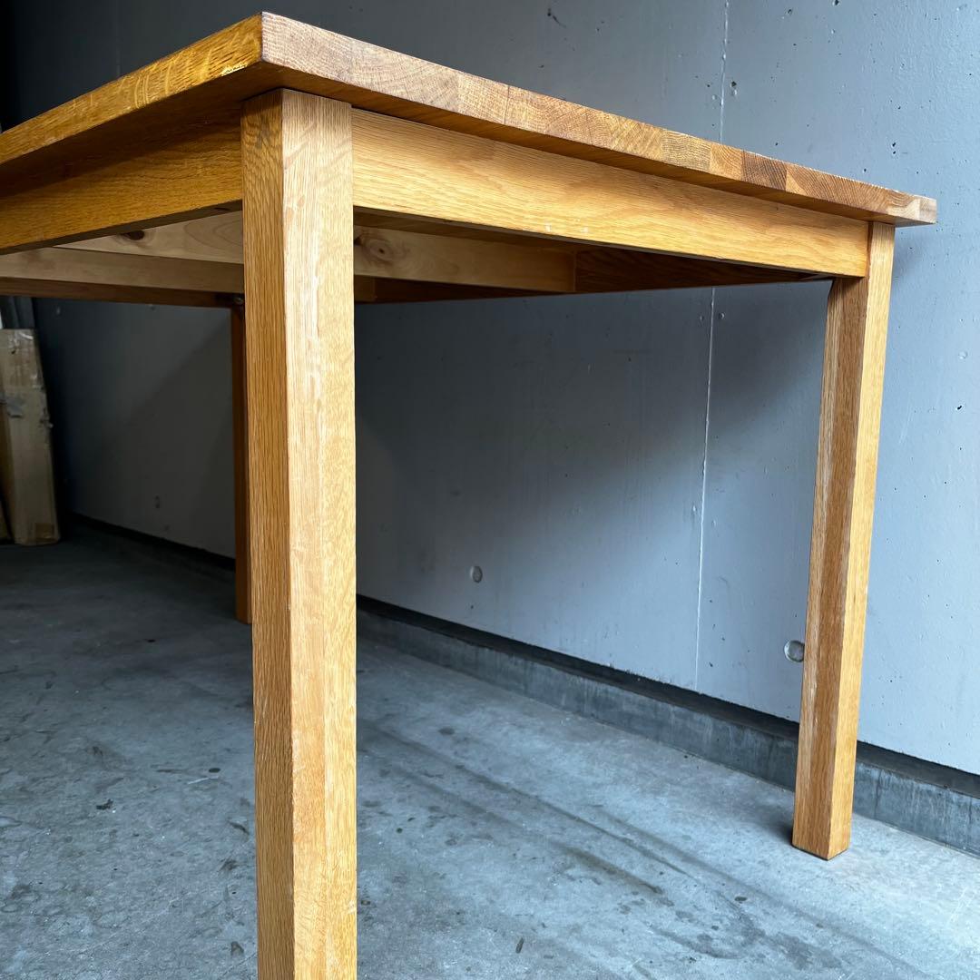 Sally★無印 無垢材ダイニングテーブル・オーク材・幅１４０ｃｍ