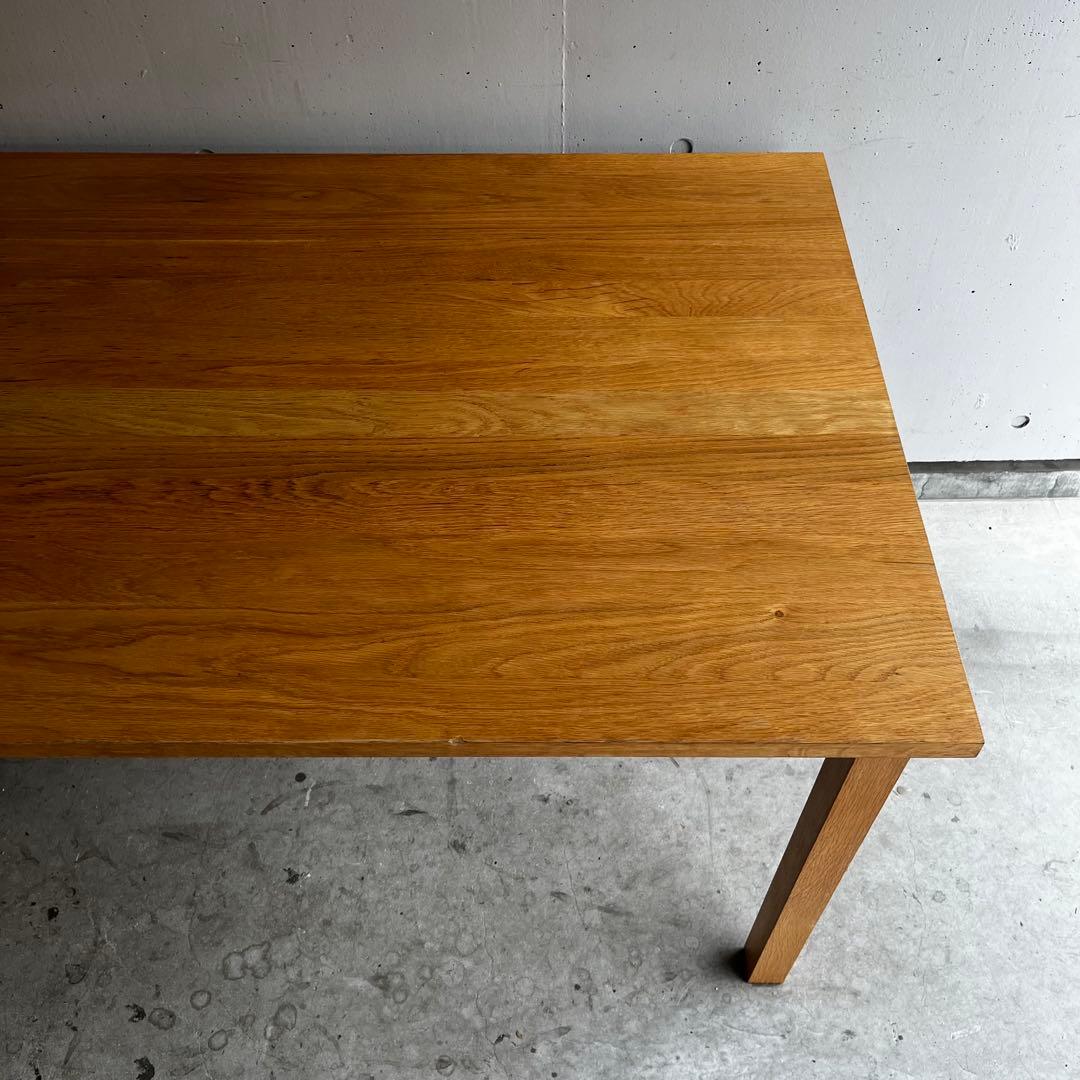 Sally★無印 無垢材ダイニングテーブル・オーク材・幅１４０ｃｍ